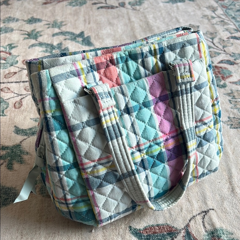 Vera Bradley Plaid Quilted Handbag